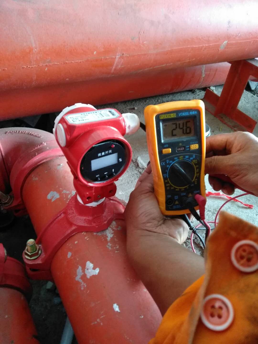 消防流量開(kāi)關(guān)安裝