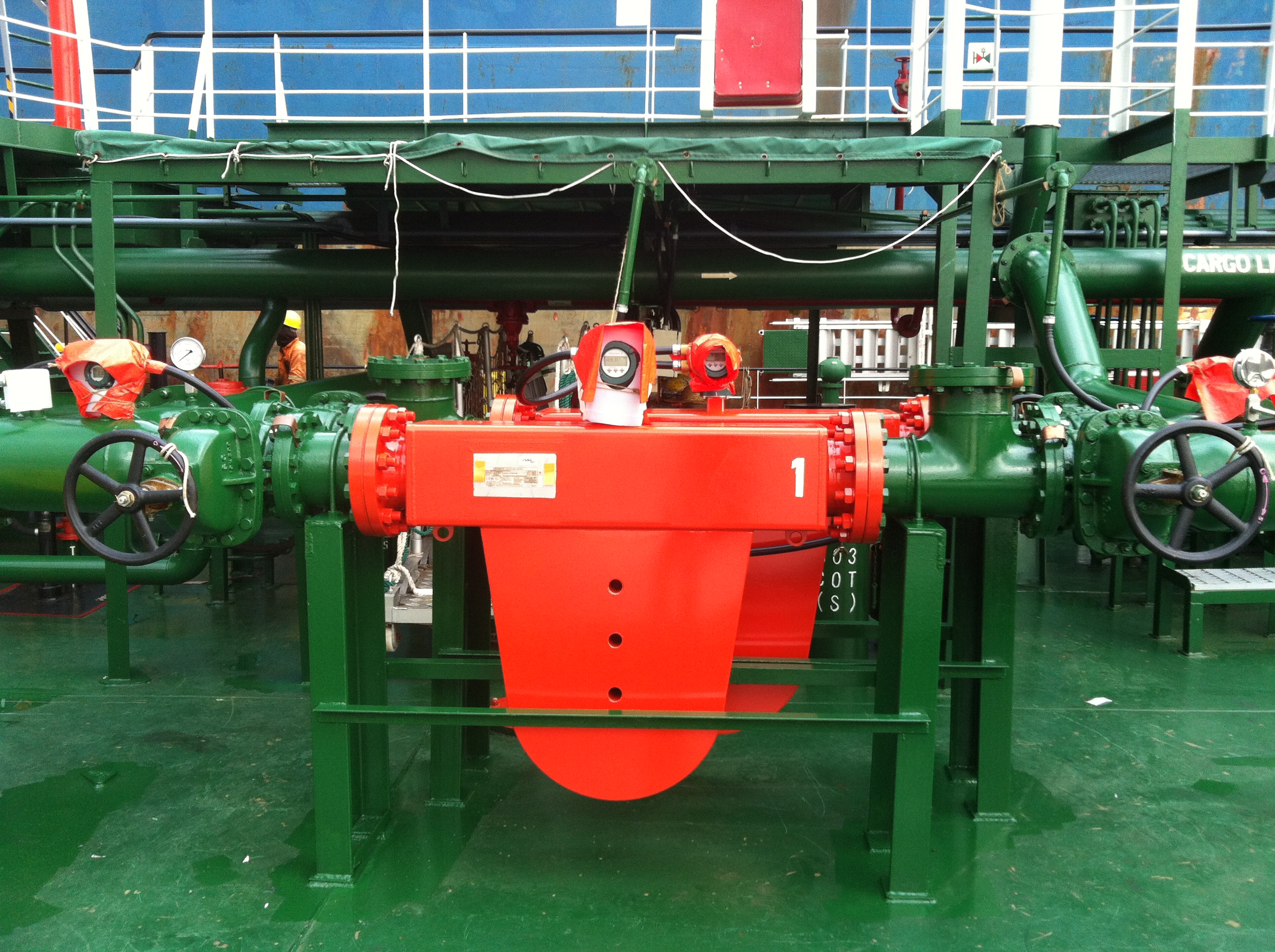 質(zhì)量流量計(jì)安裝示例