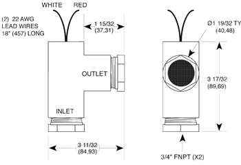 流量開關部分圖例示意