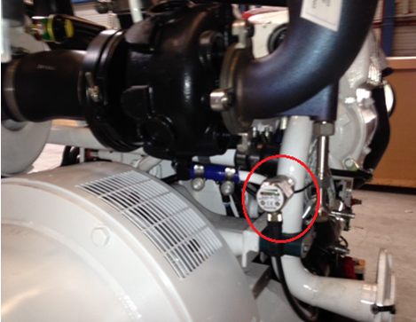 SP系列熱擴散流量開關檢測發(fā)動機冷卻的海水流量 - 船用